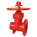 UL / FM 200psi Nrs Tipo Flangeado Grooved Gate Valve